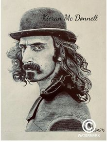 Frank Zappa Drawing