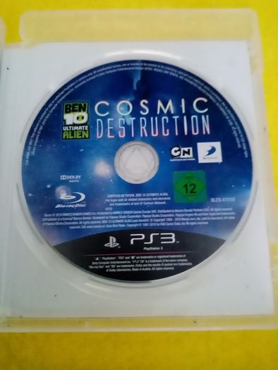 Cosmic Destruction PlayStation 3 Ps3 Games Original