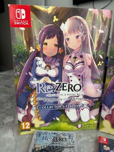 Re Zero Nintendo switch collector edition