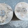 four empty brassartillery shell casings Image 7