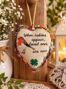 Hanging Love Heart Souvenir