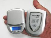 New Mini Silver Digital Pocket Jewelry Scale 500g / 0.1g Weight Balance Jewellery