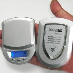 New Mini Silver Digital Pocket Jewelry Scale 500g / 0.1g Weight Balance Jewellery