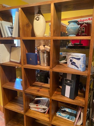 Solid Teak Bookcase
