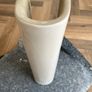 wall-hung bathroom basin with full pedestal Image 8