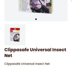 Clippasafe Universal Baby Bug Insect Net White New in Packaging