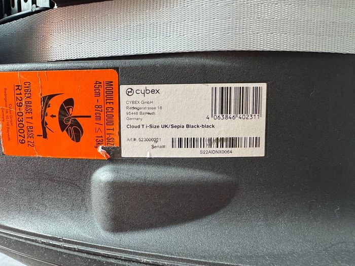 Cybex Cloud T i-Size (no base)