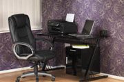 Alphason Northland Chair - Black | Aoc6332-l-bk