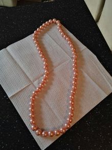 Pink Pearl Necklace