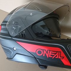 Motorcycle flip up touring helmet