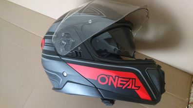 Motorcycle flip up touring helmet