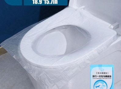 50pcs travel disposable toilet seat covers