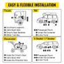 5KW Diesel Air Heater 12V All in One with LCD Switch & Remote Control Muffler Parking Suitable for Truck Boat Car Trailer Image 7
