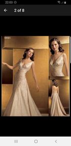 La Sposa Wedding Dress Champagne