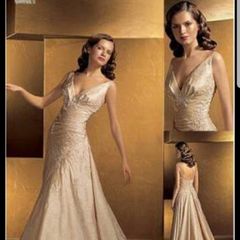 La Sposa Wedding Dress Champagne