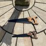 Vintage hand wooden saws x 2 Image 4