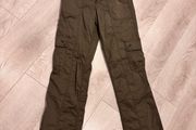 Hollister Cargo Trousers (khaki green)
