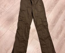 Hollister Cargo Trousers (khaki green)