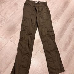 Hollister Cargo Trousers (khaki green)