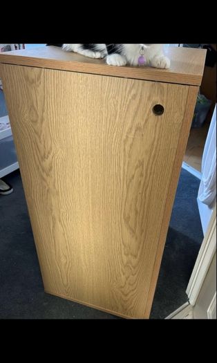 Wooden vivarium with habistat humidifier