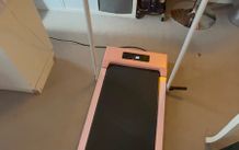 Home Fitness Code Pink Walking Pad Treadmill