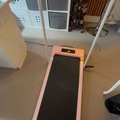 Home Fitness Code Pink Walking Pad Treadmill