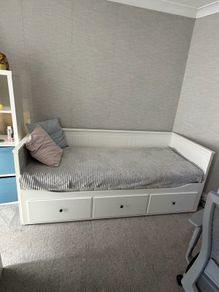 ikea daybed Hemnes with two mattresses