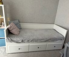 ikea daybed Hemnes with two mattresses