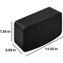 Pair of Sonos Five + Stands Image 3