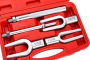 5-Piece Ball Joint Separator Tool, Pickle Fork Tool Set, Heavy Duty Tie Rod Removal Tool for Cars and Light Trucks, Ball Joint Remover for Pitman Arm Removal