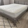 king bed frame and mattress Image 4