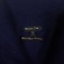 Massimo Dutti Navy Blue Shawl Collar Belted Sweater Knit Wool Cashmere Dress Size M Image 2