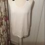 nike top white & black racer back Image 4