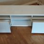 White high gloss TV unit Image 2