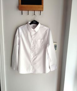Girl white school shirt , M&S age 16/17