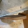 free standing full length pine mirror Image 7