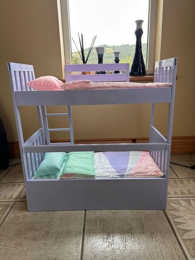 Doll bunk bed