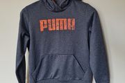 Puma hoodie Size 16 eu 44 grey pullover in like new condition