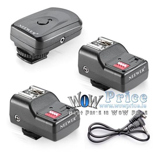 03833 Neewer 16 Channel Wireless Remote Trigger with 2.5mm PC Receiver