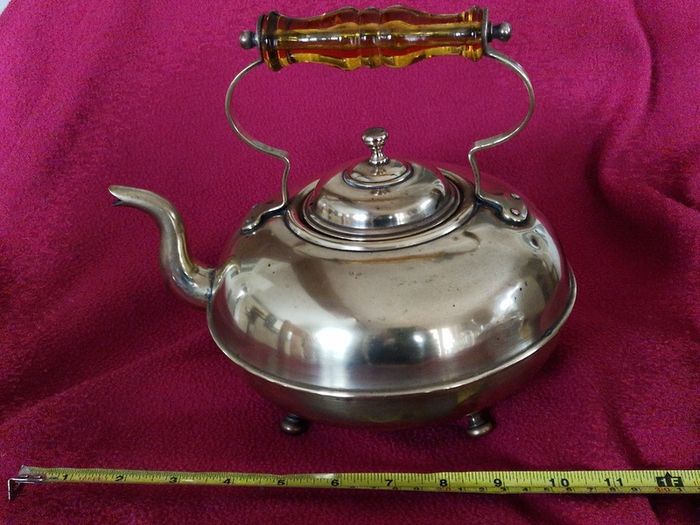 Vintage Brass Kettle