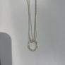 Newbridge silver glasses holder on long chain never worn Image 6