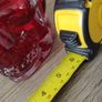 Halloween Red Glass Skull Candy Dish Image 9