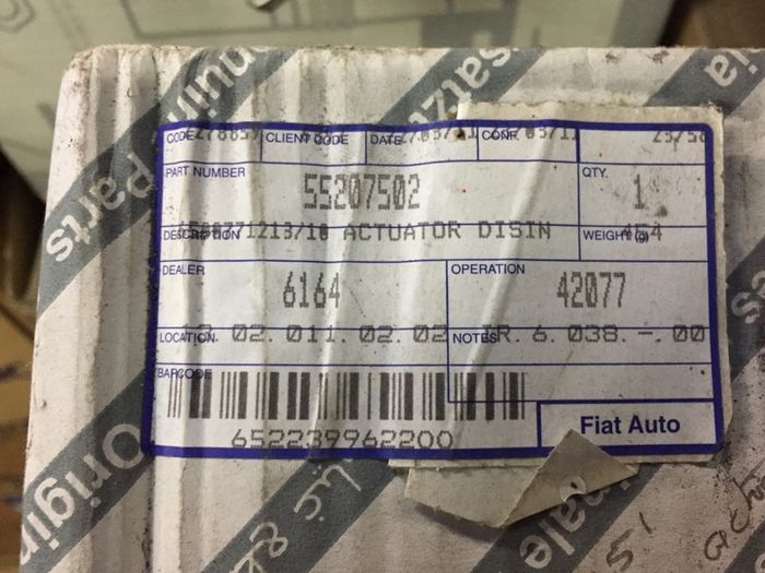 Clutch Actuator (Fiat Ducato 250)