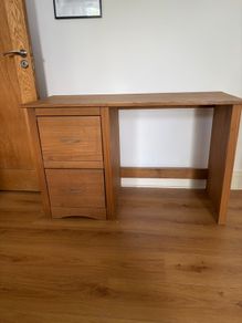wooden desk
