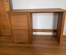 wooden desk