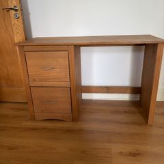 wooden desk