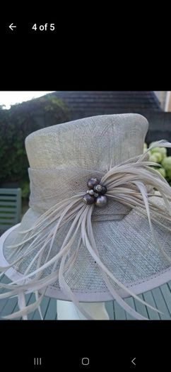 Stunning Silver Hat