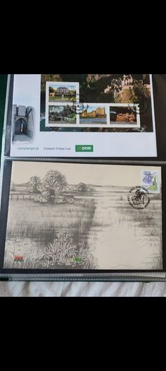 stamps first day covers in anpost albums