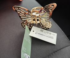 Butterfly-decorated Hair Claw
