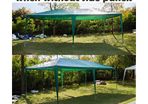 3x3m Green Gazebo Tent - 6 x Side Walls Included: 2 x Window Sides Marquee Waterproof Party Tent